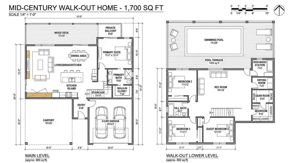 The Kelowna Walk-Out floor plan