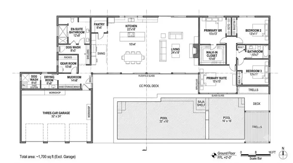 The Kelowna Case Study floor plan