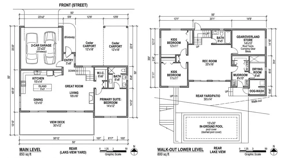 The Wilden Walk-Out floor plan