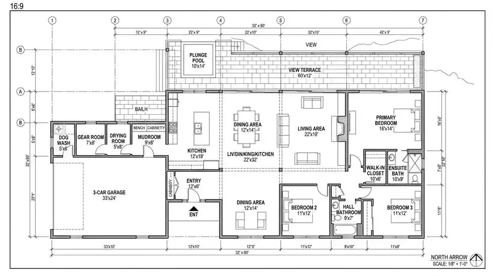 The Kelowna View Bungalow floor plan