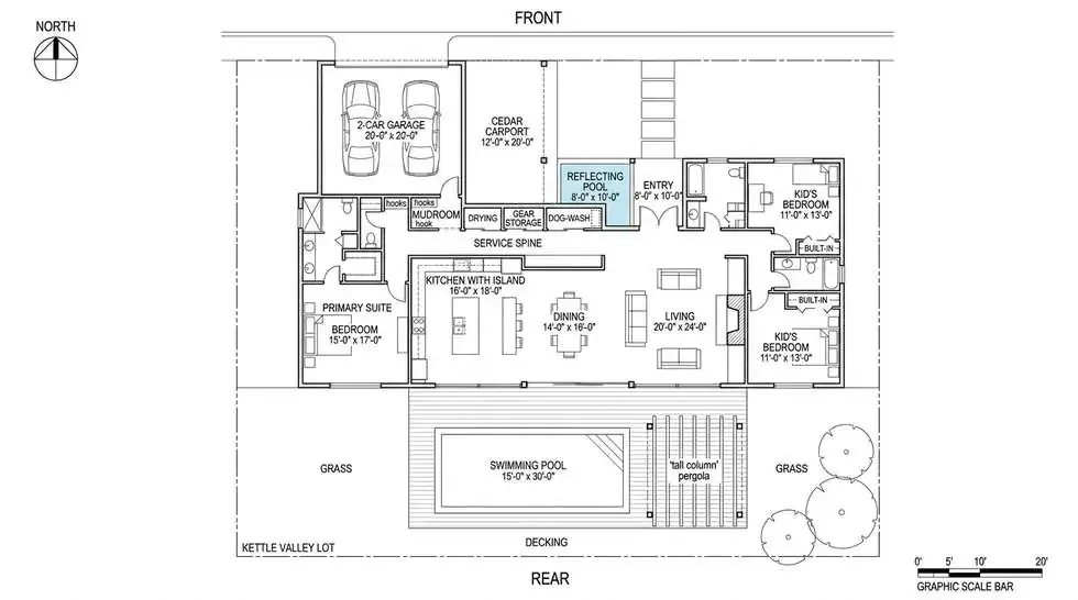 The Kettle Valley Pavilion floor plan